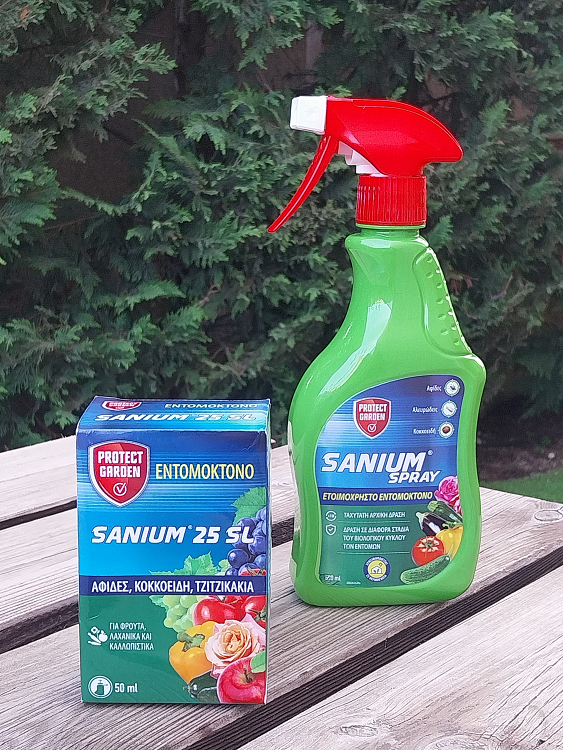 Ετοιμόχρηστο Εντομοκτόνο Διασυστηματικό Για Ερασιτεχνική Χρήση Sanium Spray 500 ml 2