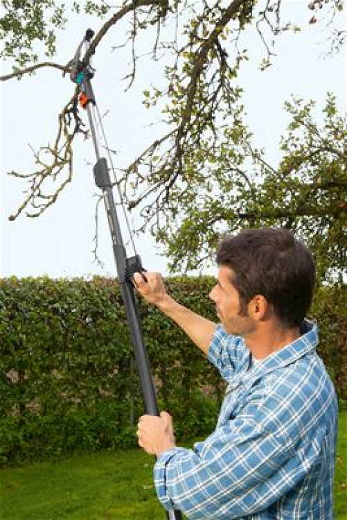 Κλαδευτήρι Δένδρου Gardena Combisystem Ακμονοειδές S Για Κλαδιά Έως 3,5 cm 297