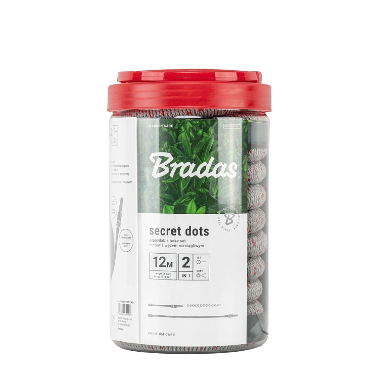 Λάστιχο Secret Dots 12m επεκτεινόμενο Bradas