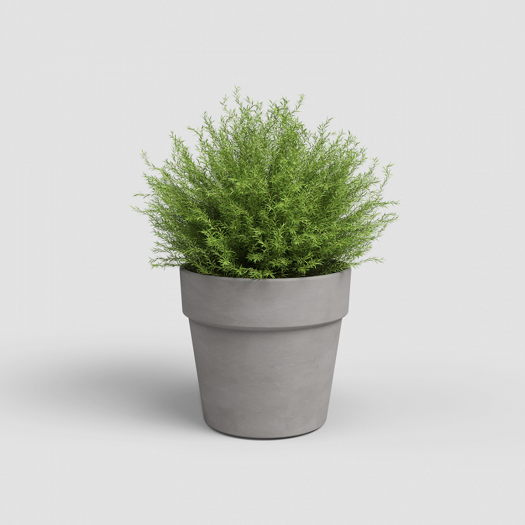 Πήλινη Γλάστρα Artevasi Amalia Wide Pot Vulcano 2
