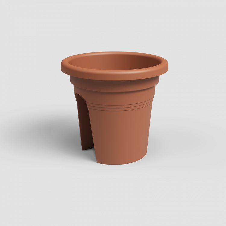 Πλαστική Γλάστρα Κουπαστής Artevasi Venezia Balcony Pot