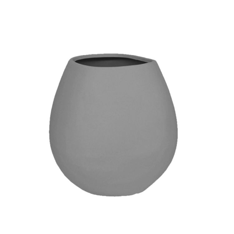 Πλαστική Γλάστρα Telcom Vasar Gaudi Vaso Alto 55 Cool Grey