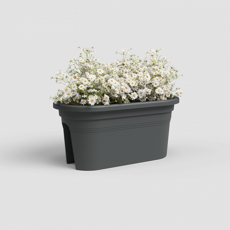 Πλαστική Ζαρντινιέρα Κουπαστής Artevasi Venezia Balcony Plant Box
