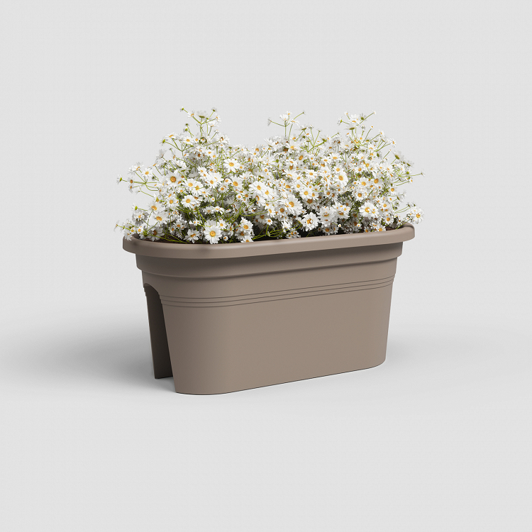 Πλαστική Ζαρντινιέρα Κουπαστής Artevasi Venezia Balcony Plant Box