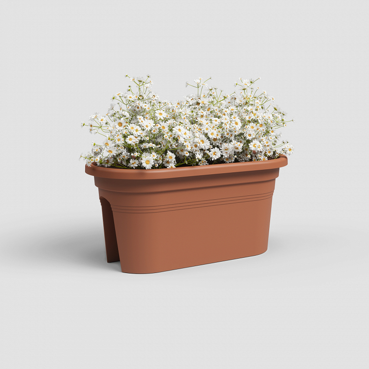 Πλαστική Ζαρντινιέρα Κουπαστής Artevasi Venezia Balcony Plant Box
