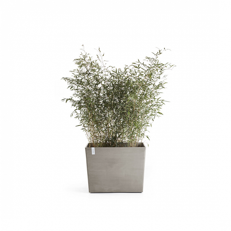 Πλαστική Ζαρντινιέρα Με Ρόδες Ecopots Paris With Wheels