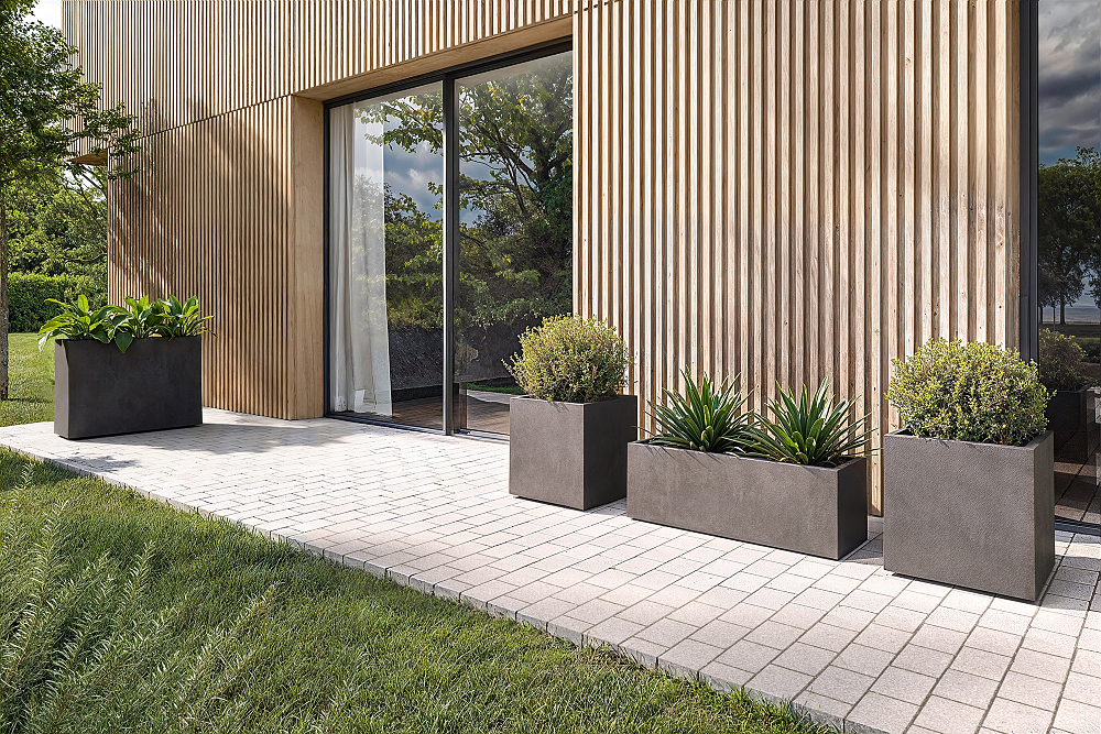 Πλαστική Ζαρντινιέρα Artevasi Sydney High Plant Box With Water Reserve