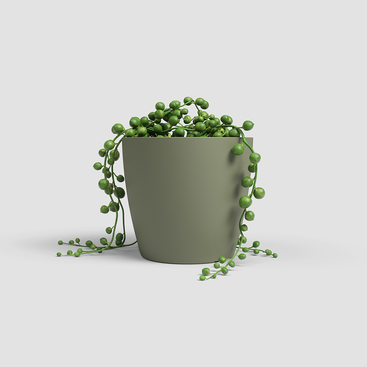 Πλαστικό Κασπώ Artevasi San Remo Pot Ash Green