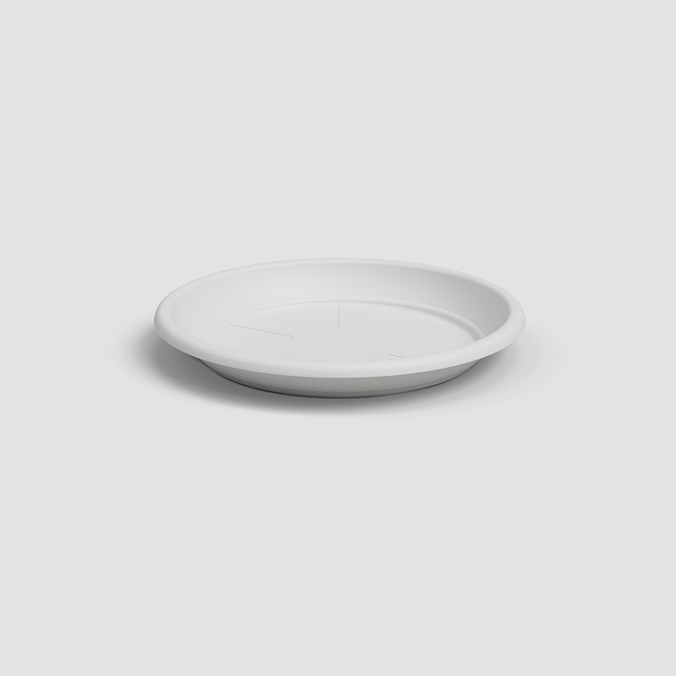 Πλαστικό Πιάτο Γλάστρας Artevasi Round Saucer White