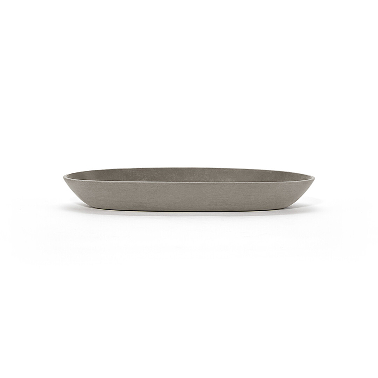 Πλαστικό Πιάτο Ζαρντινιέρας Ecopots Sofia Long Big Taupe