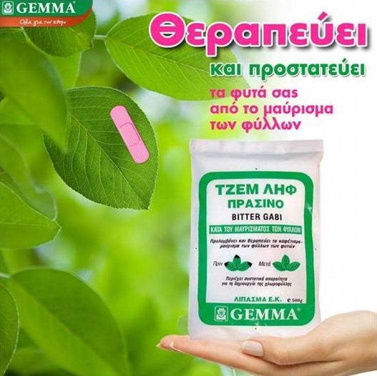 Πράσινο Φύλλο Τζεμ Ληφ Gemma 500 gr