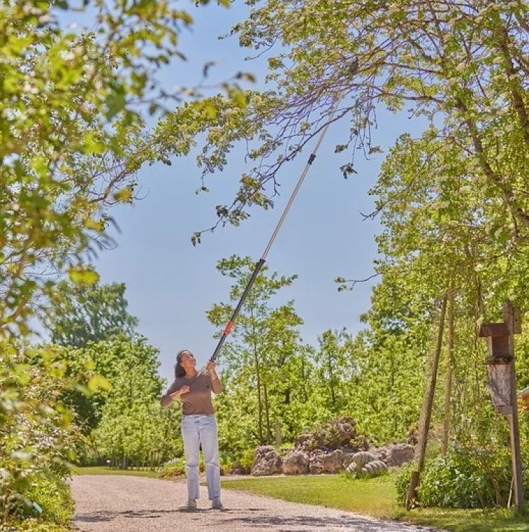 Κλαδευτήρι Mε Kοντάρι Τηλεσκοπικό Gardena StarCut Pro L Σετ Με Πριόνι 12082
