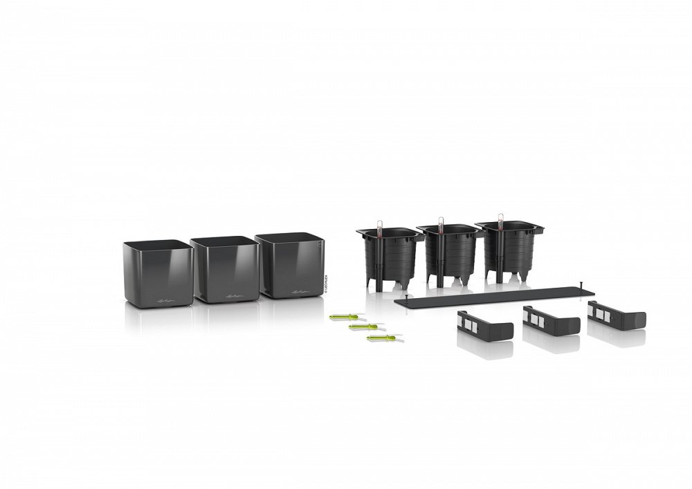 Αυτοποτιζόμενη Μαγνητική Ζαρντινιέρα Lechuza Green Wall Home Kit Glossy