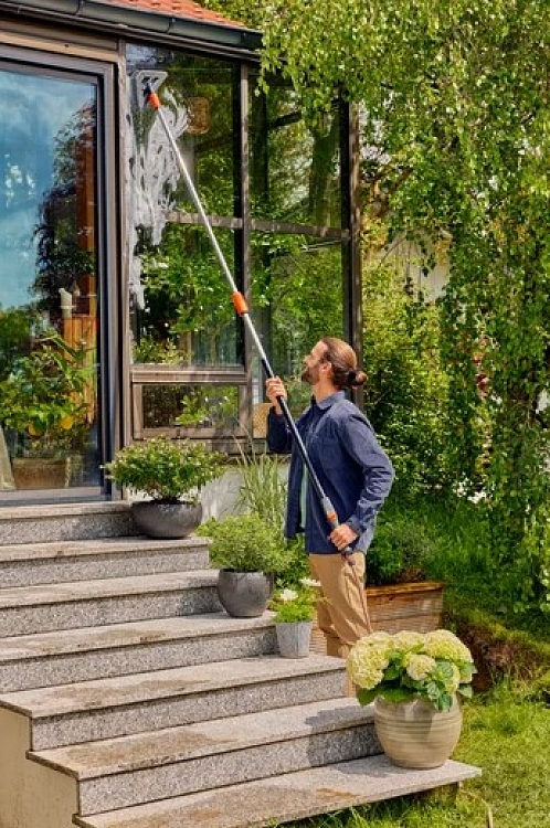 Τηλεσκοπικό Κοντάρι Τρεχούμενου Νερού Gardena 155-260 cm 18804-20