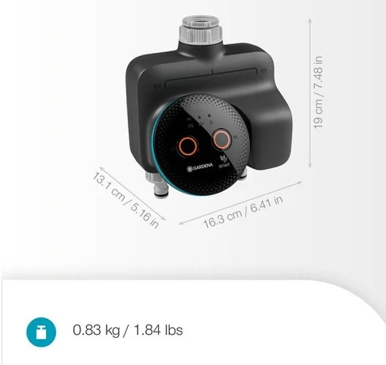 Προγραμματιστής Διπλής Εξόδου Gardena Smart 19034-20