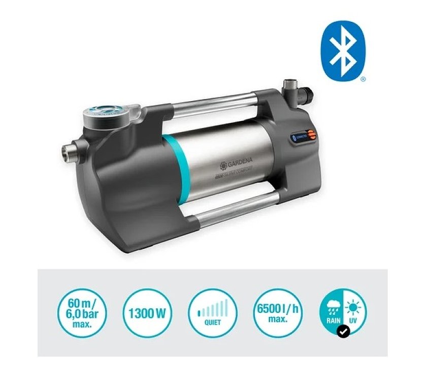 Aντλία Επιφανείας Gardena SilentComfort 6500 Bluetooth 9059