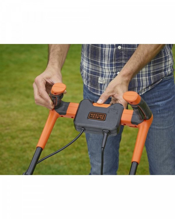 Ηλεκτρική Χλοοκοπτική Μηχανή Black & Decker BEMW451BH-QS 1200W