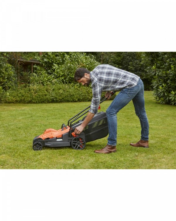 Ηλεκτρική Χλοοκοπτική Μηχανή Black & Decker BEMW481BH-QS 1800W