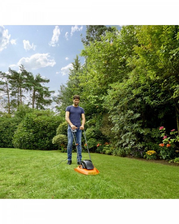 Ηλεκτρική Χλοοκοπτική Μηχανή Hover Black & Decker BEMWH551-QS 1200W