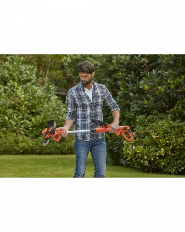 Ηλεκτρικό Τρίμμερ Black & Decker BESTA530-QS 550W Με Περιστρεφόμενη Κεφαλή