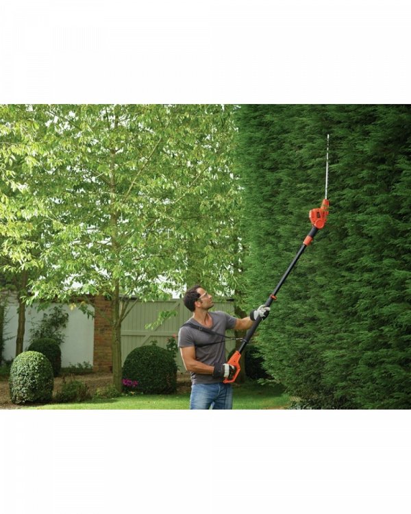 Ηλεκτρικό Τηλεσκοπικό Μπορντουροψάλιδο Black & Decker PH5551-QS 550W