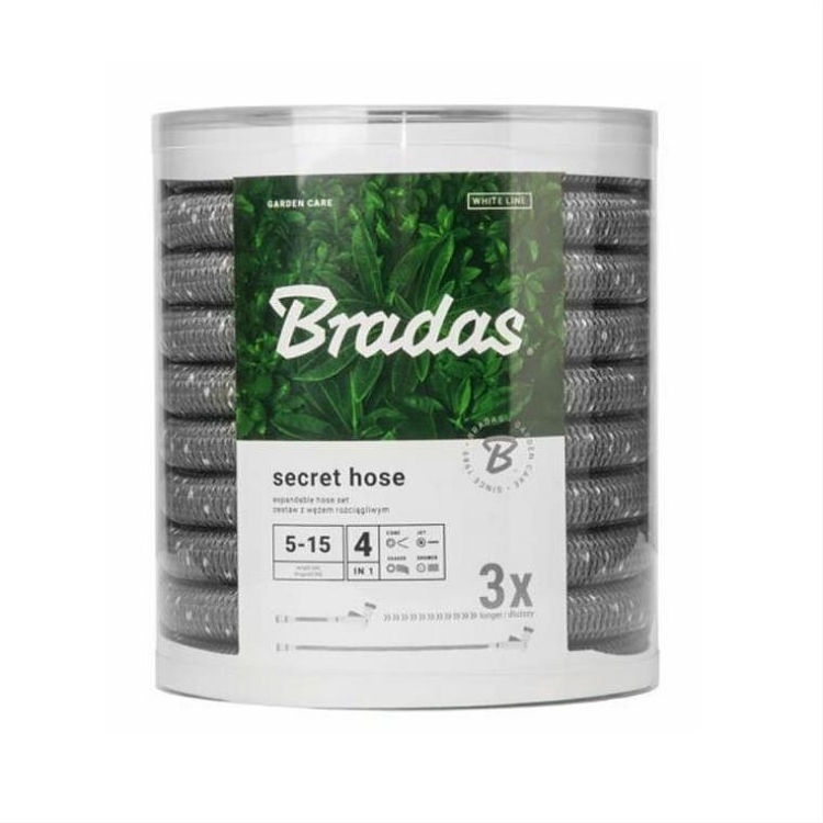 Σετ Πιστόλι-Σύνδεσμοι-Λάστιχο Ποτίσματος Bradas Secret Dots 5-15 m Eπεκτεινόμενο