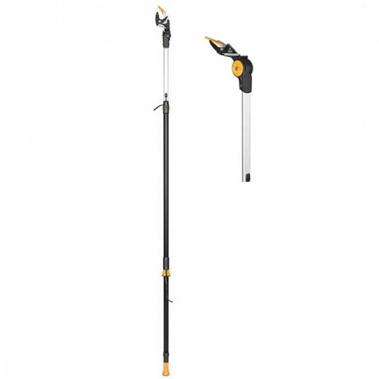 Κλαδευτήρι Κορυφής Τηλεσκοπικό Fiskars UPX86 Με Πριόνι