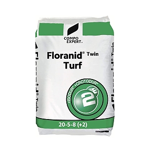 Κοκκώδες Λίπασμα Γεν. Χρήσης 20-5-8+2 Compo Floranid Twin Turf 25 kg