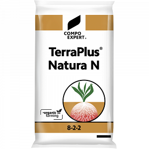 Κοκκώδες Οργανικό Λίπασμα Compo TerraPlus Natura N 8-2-2 25 kg