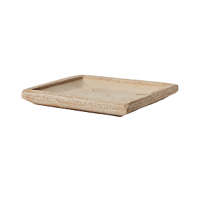 Πήλινο Πιάτο Τετράγωνο Terra Sottovaso Quadro
