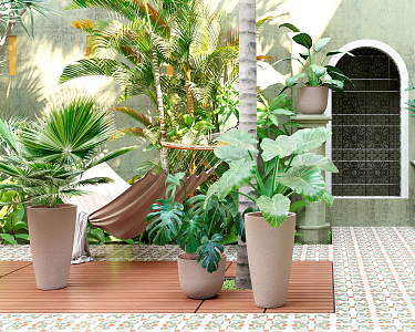 Πλαστική Γλάστρα Artevasi Havana Natural High Pot