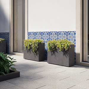 Πλαστική Ζαρντινιέρα Artevasi Sydney High Plant Box With Water Reserve