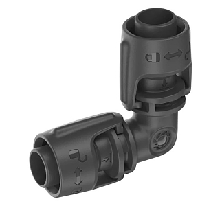 Σύνδεσμος Γωνία Micro-Drip 13 mm (1/2'') Gardena 13202