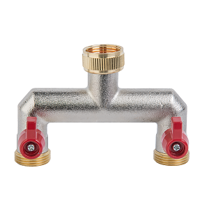 Μεταλλική Διπλή Παροχή Bradas BR-3034