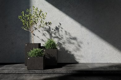 Χειροποίητη Πολυεστερική Γλάστρα Cosapots Reglito