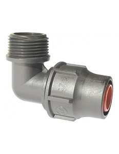 Γωνία Ρακόρ Αρσενικό Lock Φ20 Χ 3/4'' Palaplast