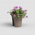 Πλαστική Γλάστρα Κουπαστής Artevasi Venezia Balcony Pot