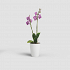Πλαστική Γλάστρα-Κασπώ Για Ορχιδέες Artevasi Fiji Orchid Pot