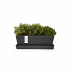 Πλαστική Ζαρντινιέρα Με Πιάτο Ecopots Bruges Mini Set