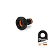 Ρακόρ Soft Black 3/4' Bradas ECO-PWBS2195